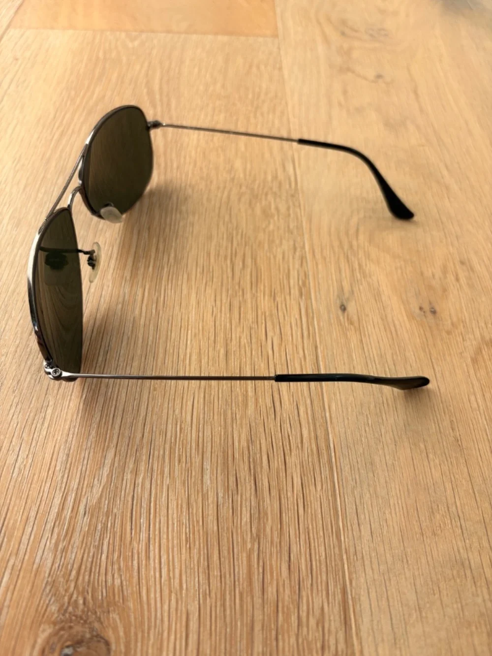 Ray Ban Aviator Dark Colored Sunglasses- Made in Italy
